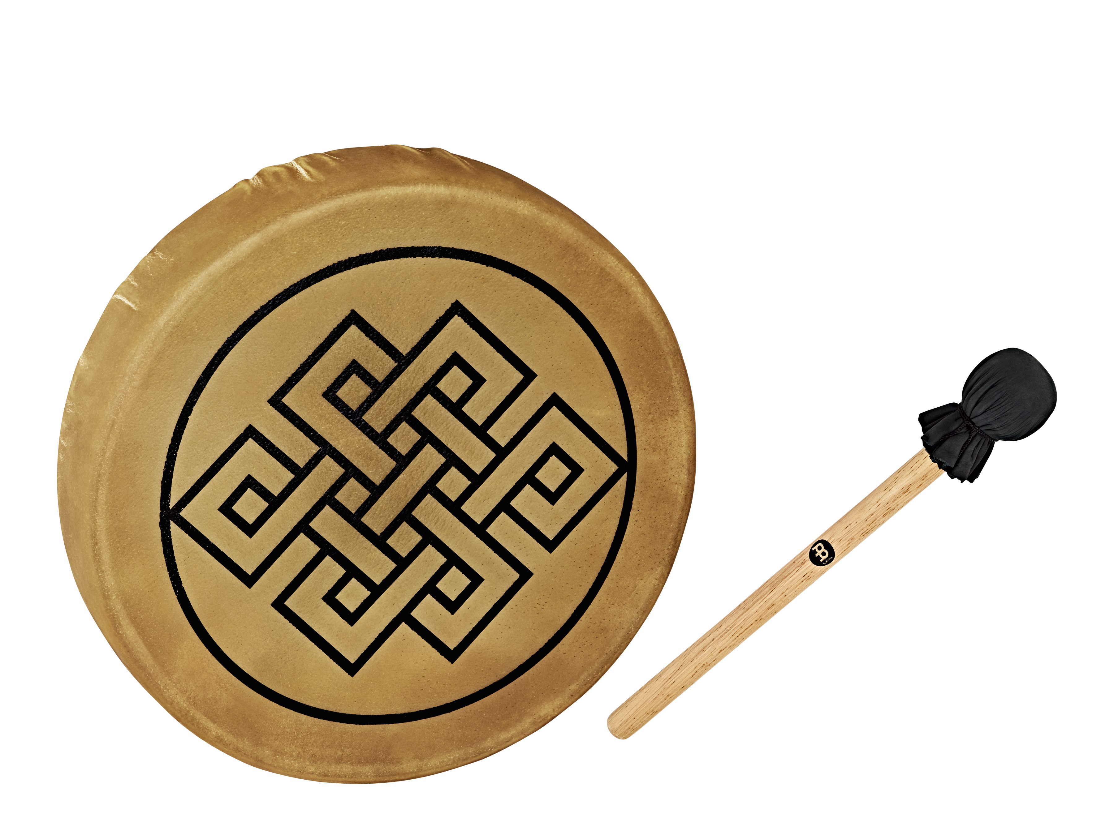 15" Native American-Style Hoop Drum, Endless Knot