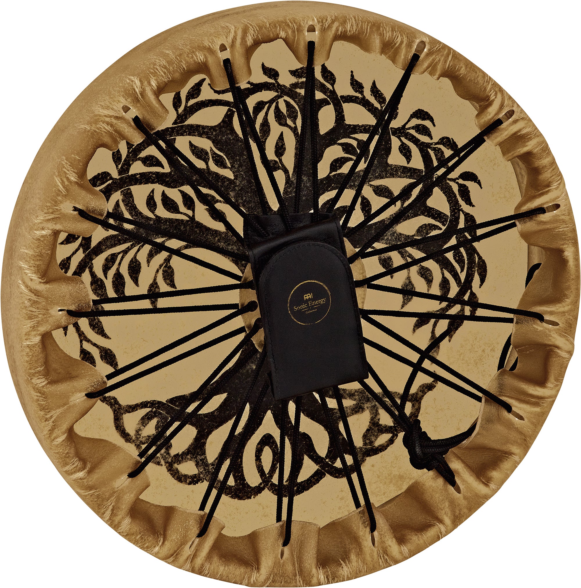 15" Native American-Style Hoop Drum, Tree of Life
