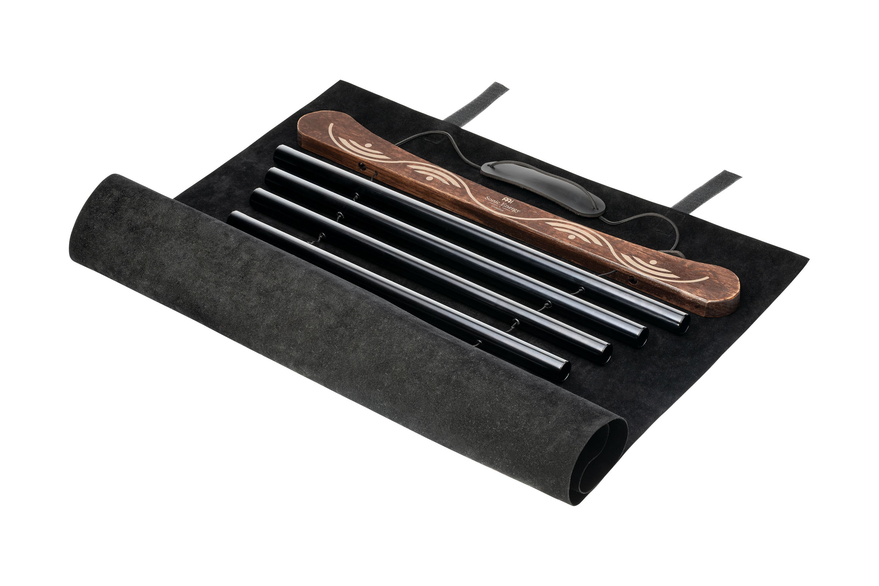 38" Meditation Flow Chime, 432 Hz, 10 Notes, C Minor, Black