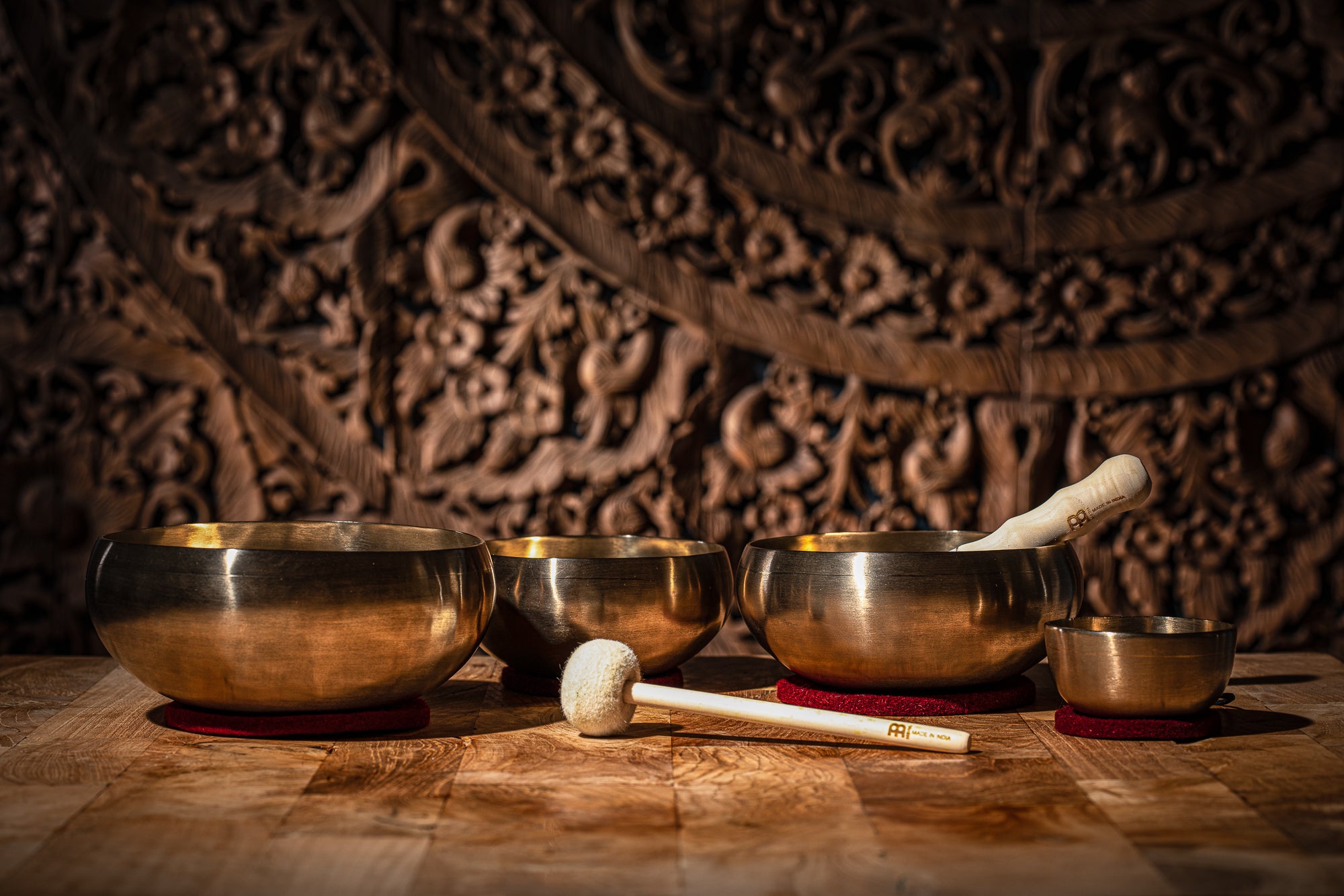 Singing Bowl Mallet, Small Felt Tip, Small