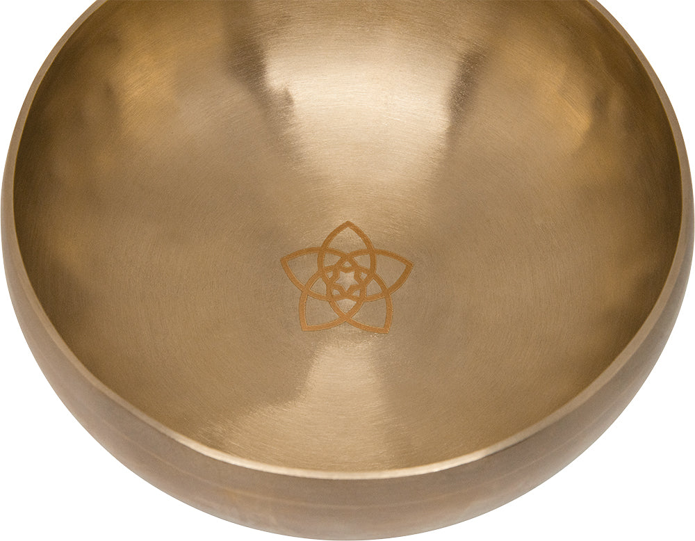 7.6" Synthesis Series Singing Bowl, 1000g, Venus Flower