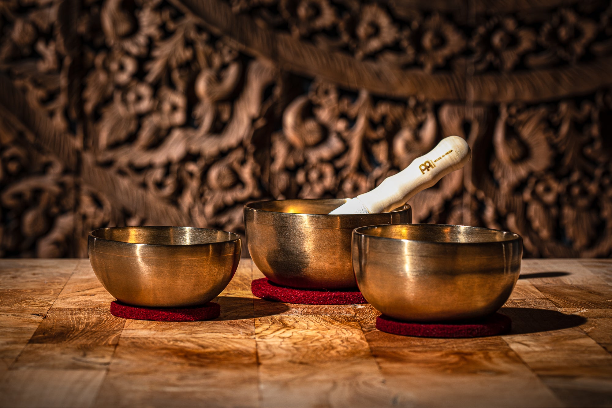 3-Piece Universal Series Singing Bowl Set, 400/500/600g