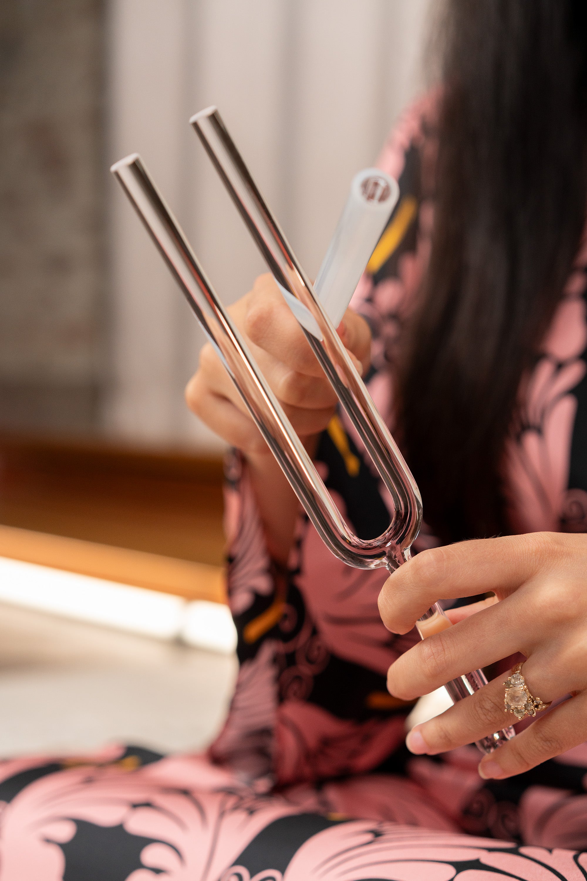 Solfeggio Crystal Tuning Fork, 285 Hz / C