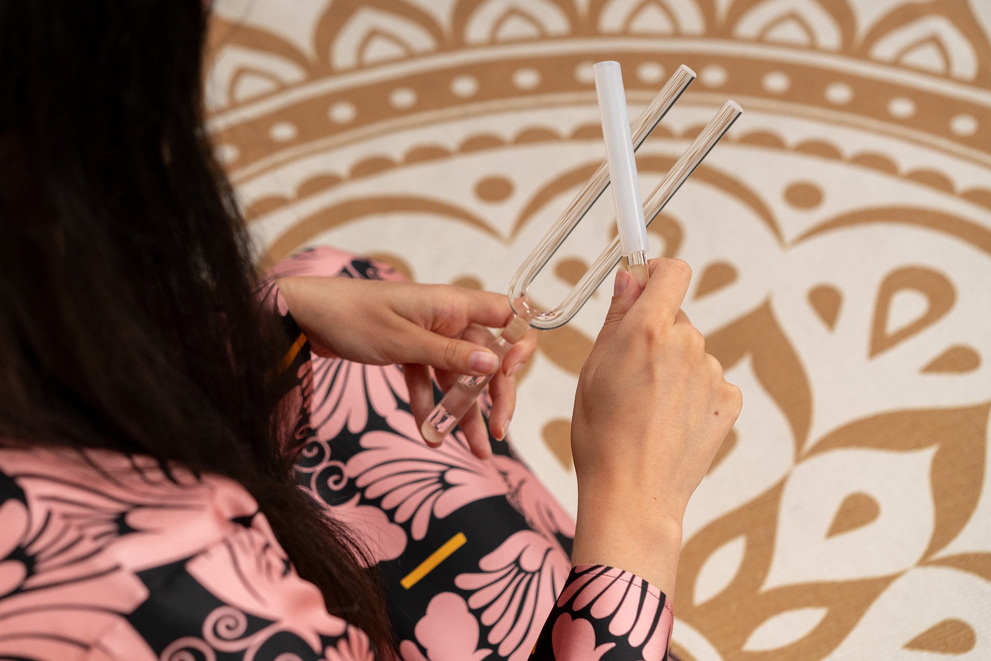 Solfeggio Crystal Tuning Fork, 285 Hz / C