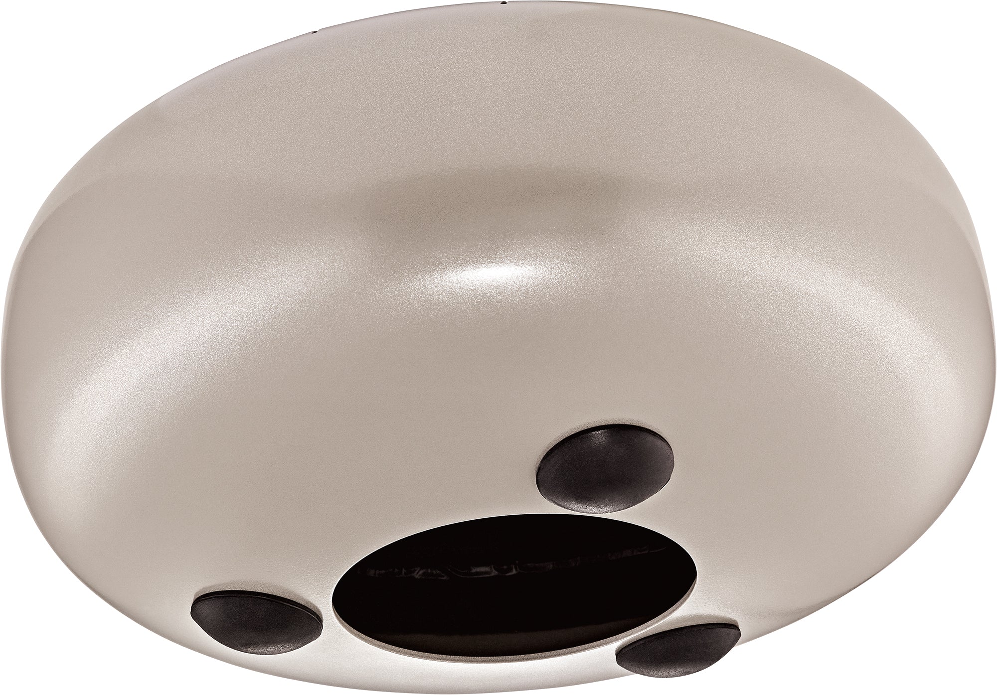 12" Steel Tongue Drum, G Minor, Pearl Grey