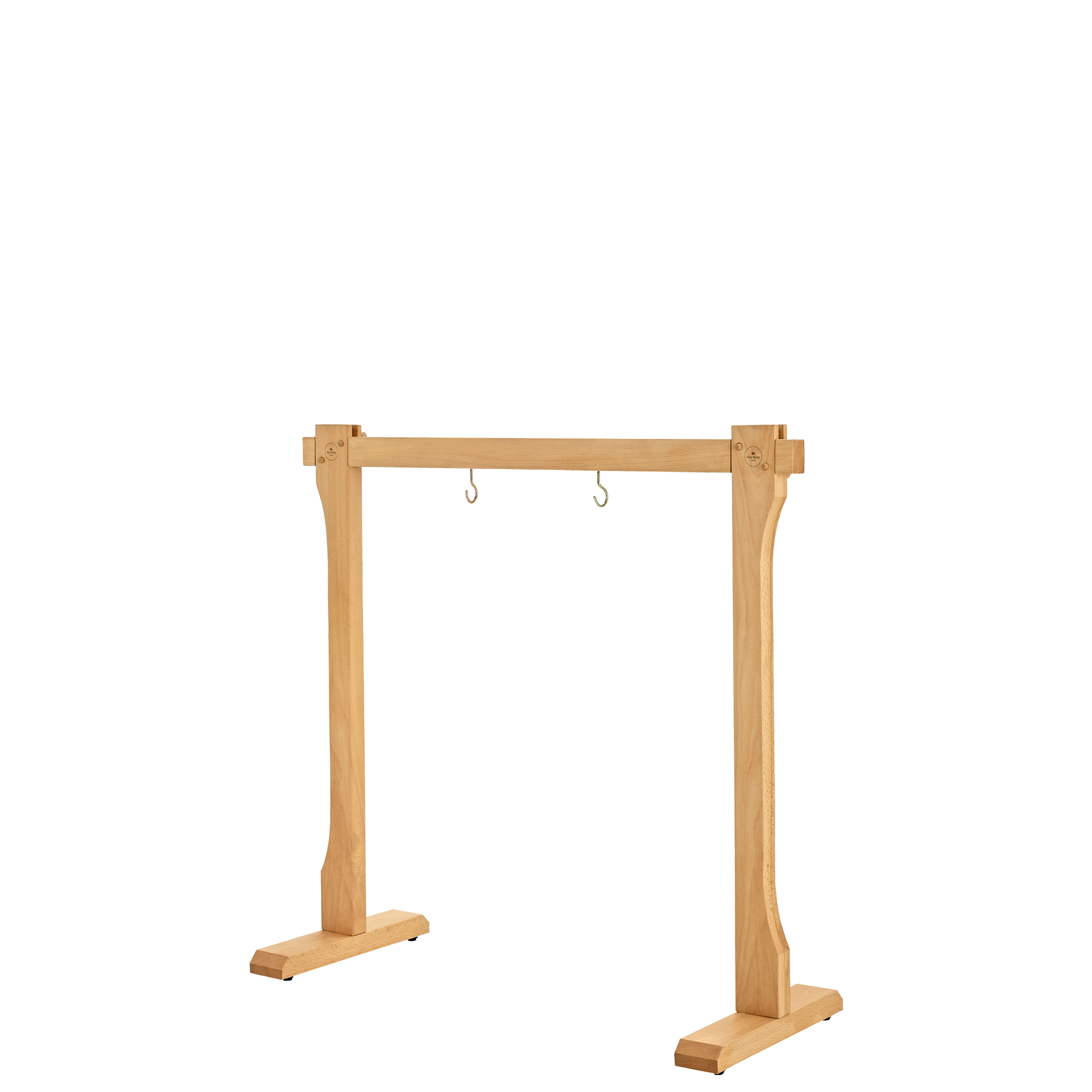 Wood Gong Stand, Medium, Up to 34" Gong Size