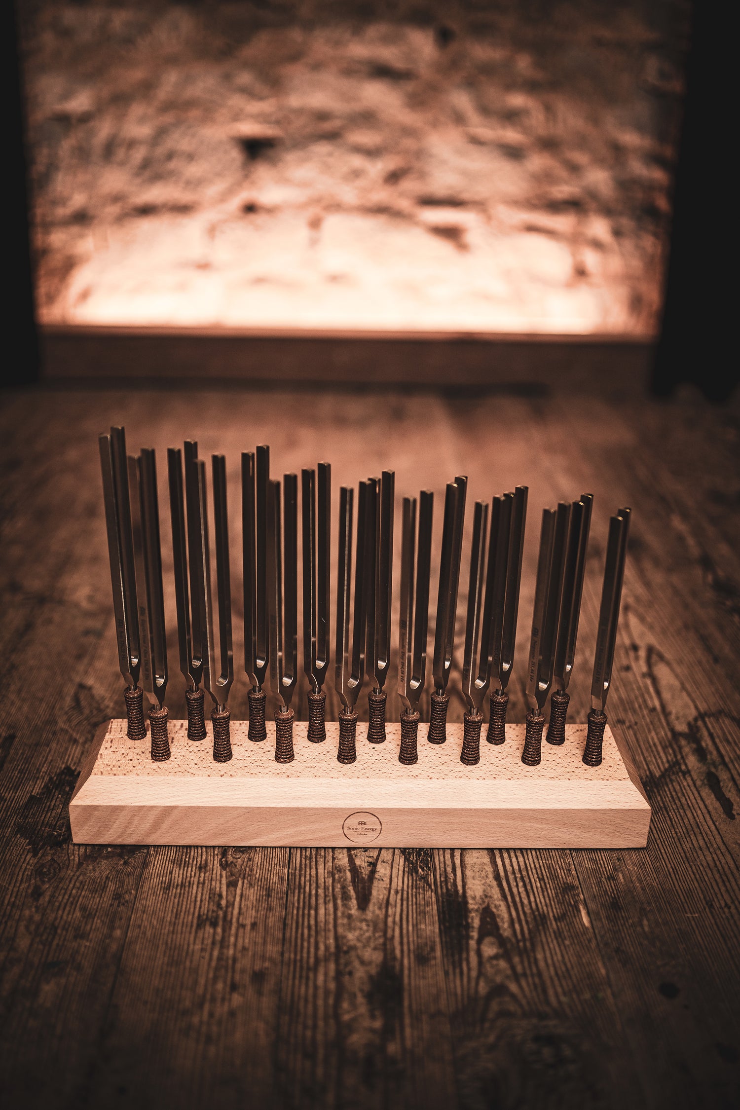 16-Piece Planetary Tuned Therapy Tuning Fork Set