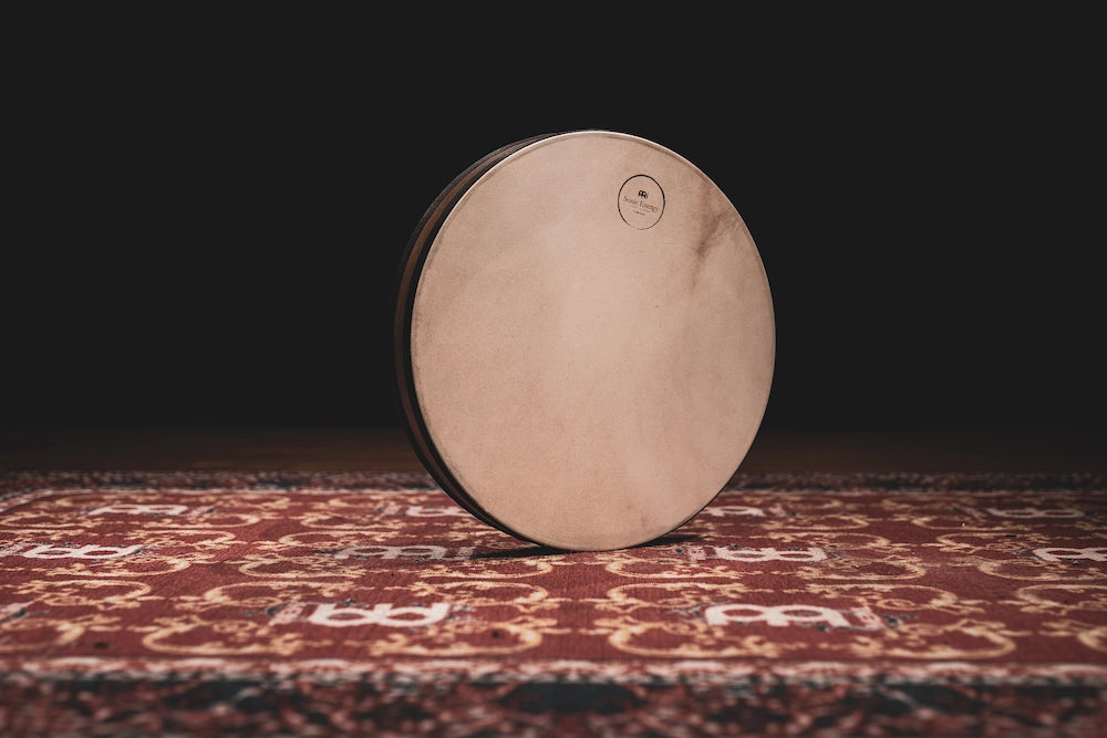 18" Wave / Ocean Drum, Walnut Brown