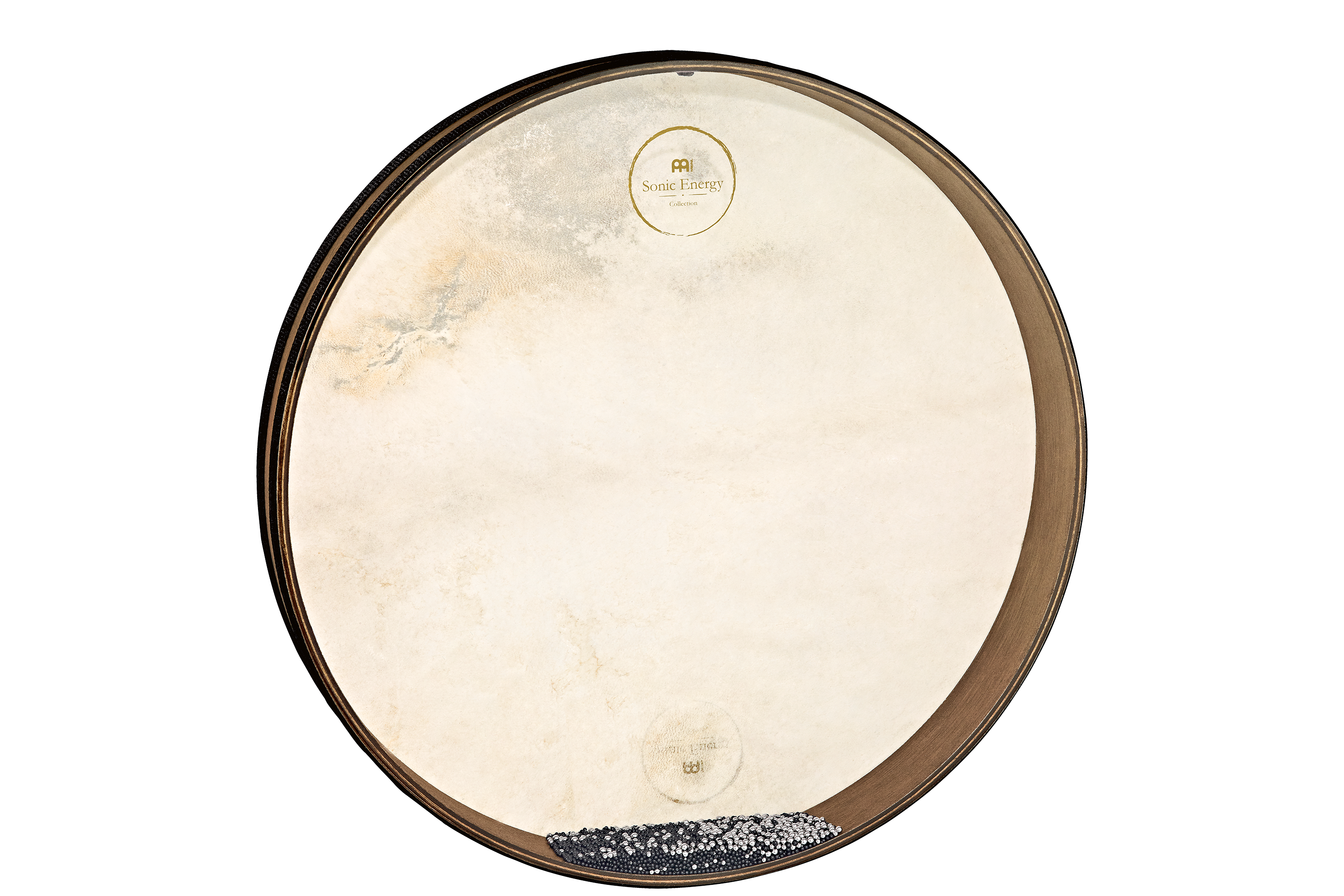 18" Wave / Ocean Drum, Walnut Brown