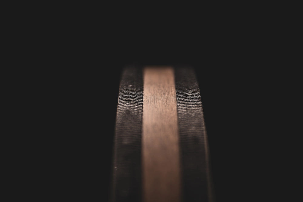 20" Wave / Ocean Drum, Walnut Brown