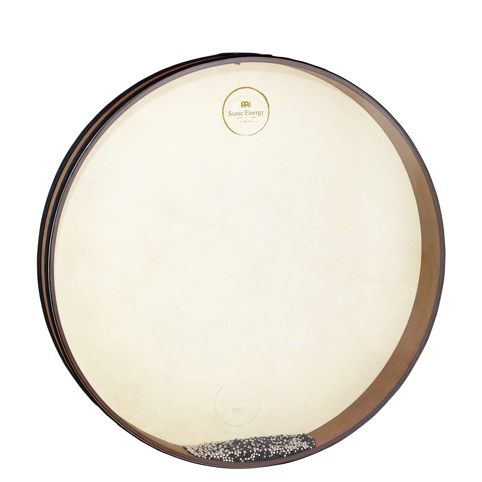 20" Wave / Ocean Drum, Walnut Brown