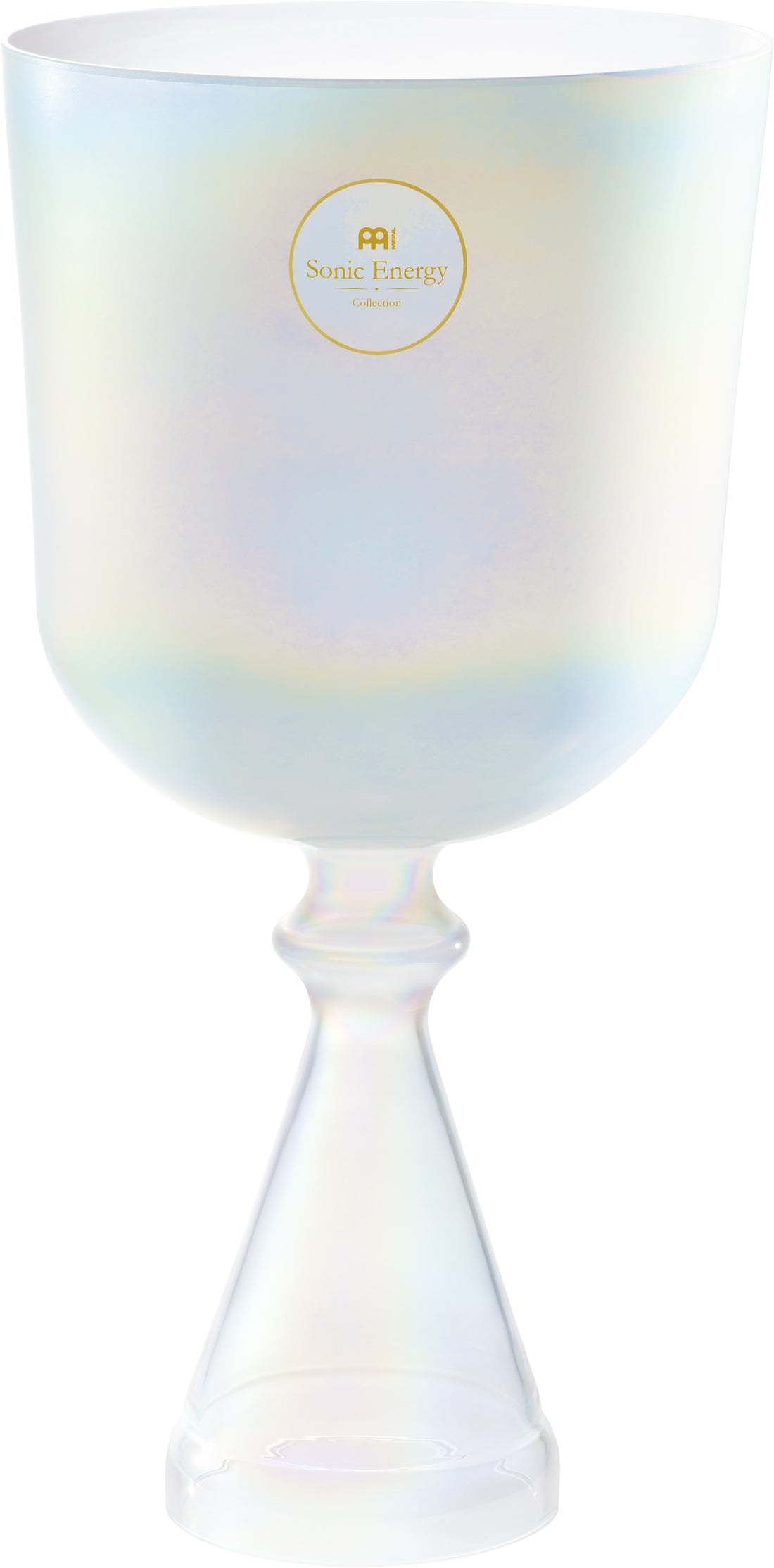 6.75" Crystal Singing Chalice, C4, Creamy, Root Chakra