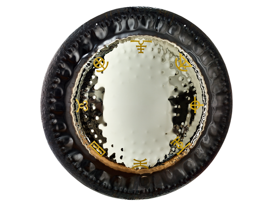 32&quot; Don Conreaux Eight Corners of Heaven Mirror Gong