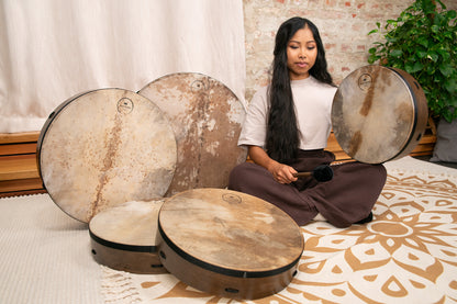 14&quot; Ritual Drum, Goat Head