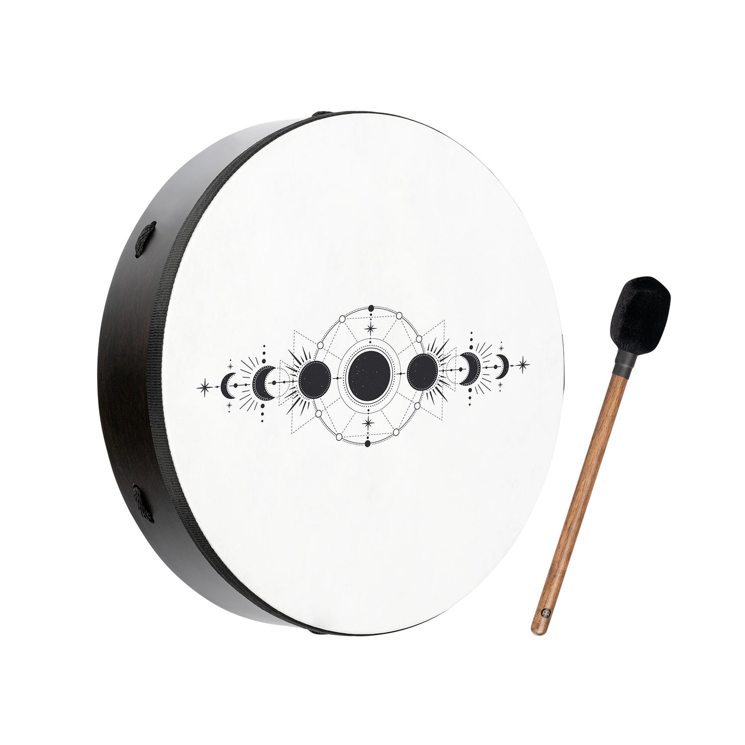 16&quot; Ritual Drum, Moon Phases, True Feel Synthetic Head