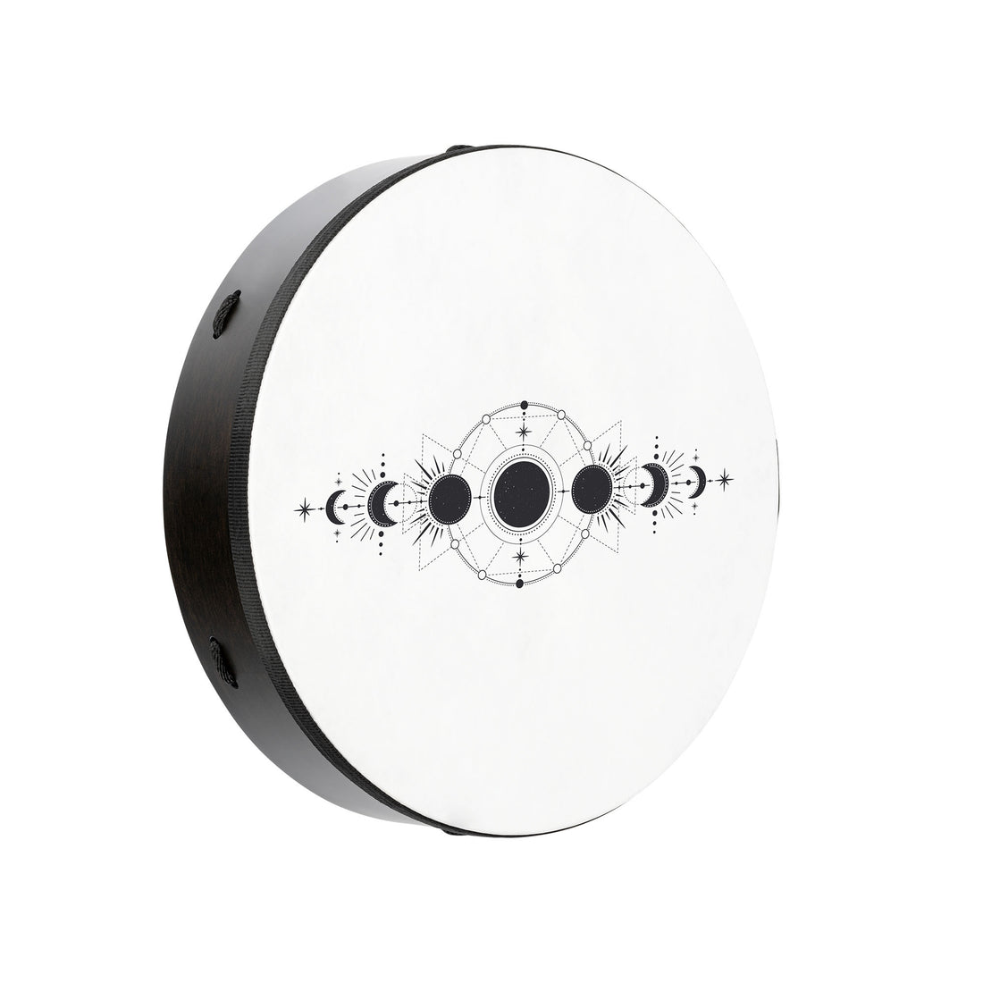 16&quot; Ritual Drum, Moon Phases, True Feel Synthetic Head