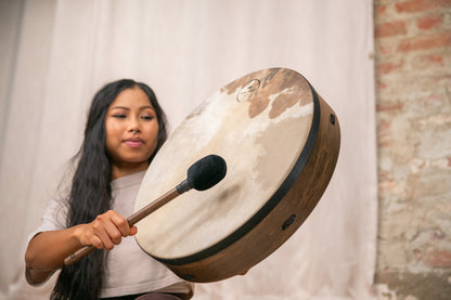 18&quot; Ritual Drum, Goat Head