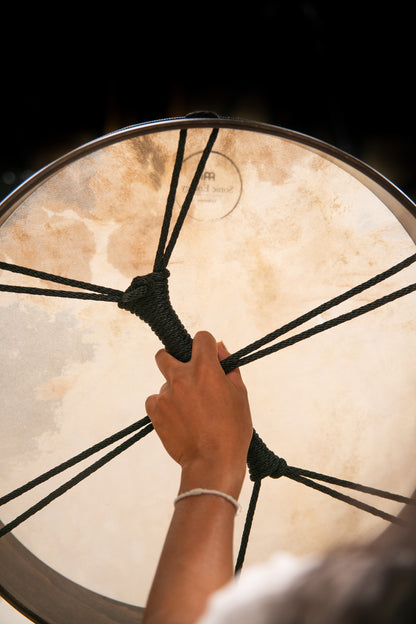 18&quot; Ritual Drum, Goat Head