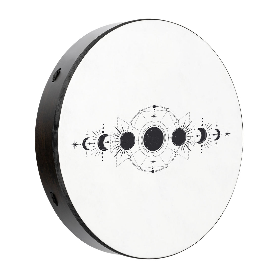 20&quot; Ritual Drum, Moon Phases, True Feel Synthetic Head