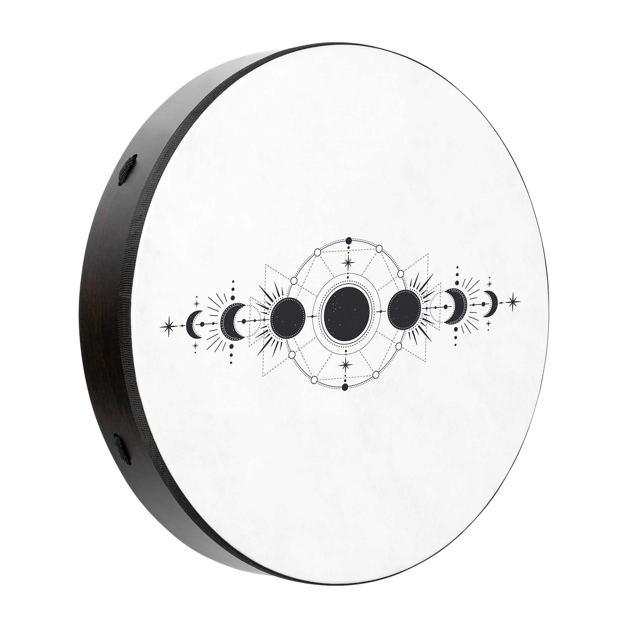 20&quot; Ritual Drum, Moon Phases, True Feel Synthetic Head