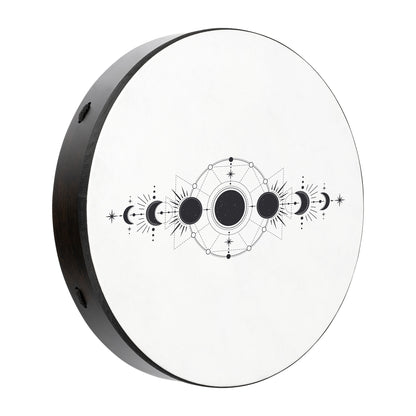 20&quot; Ritual Drum, Moon Phases, True Feel Synthetic Head