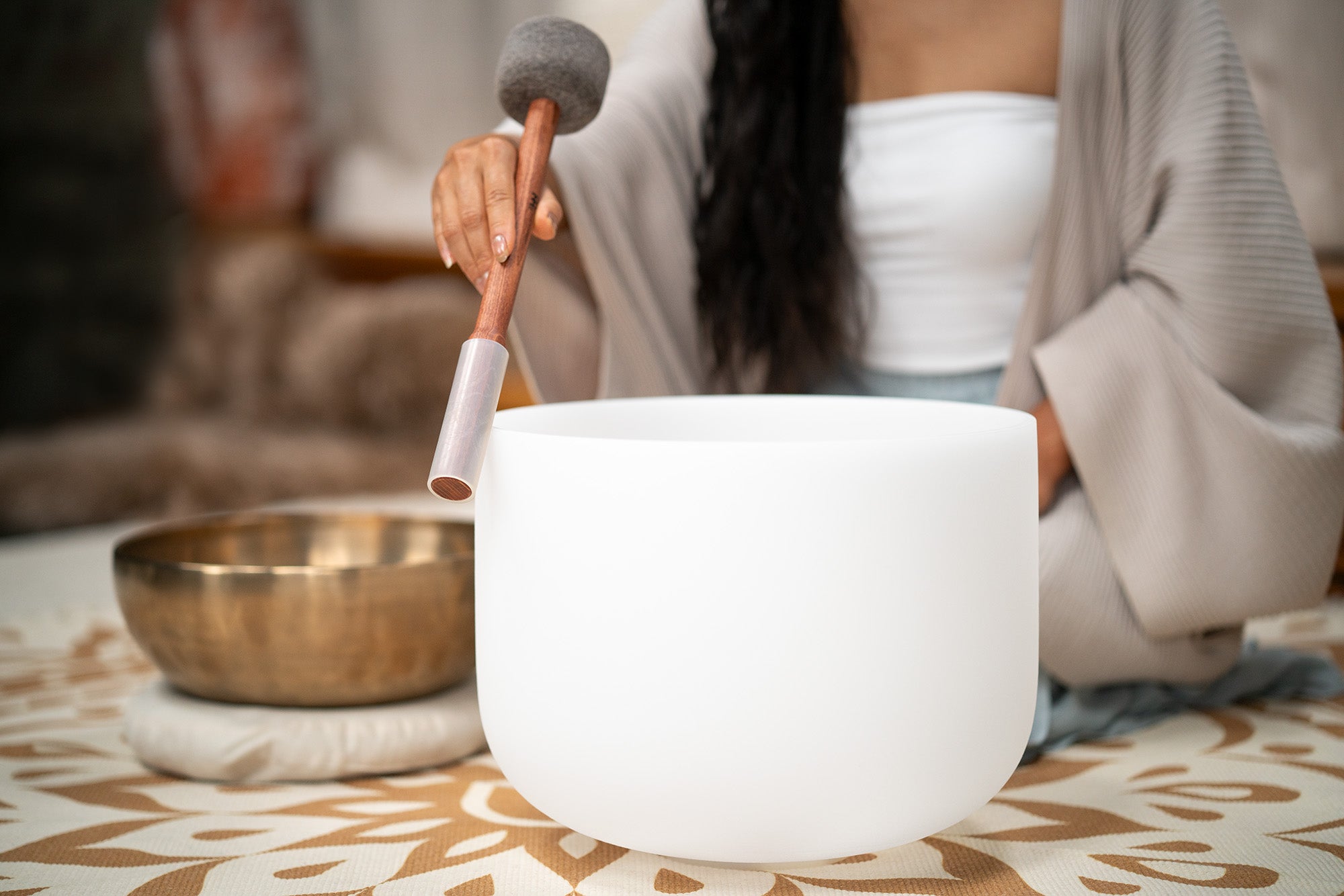 Sound Bath Double Mallet, Large