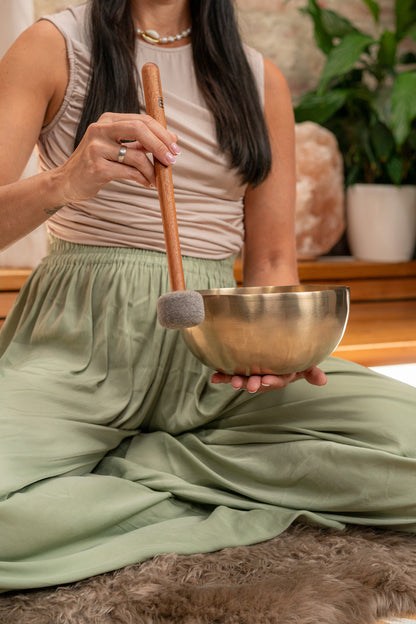 Professional Singing Bowl Mallet, Medium Felt Tip, Small