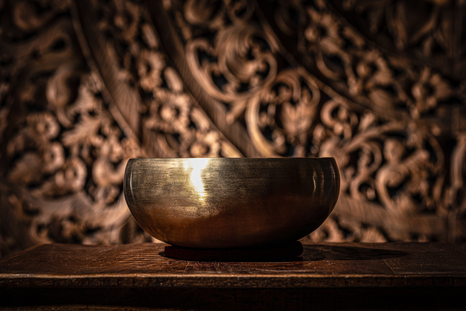 7.6&quot; Synthesis Series Singing Bowl, 1000g, Flower of Life